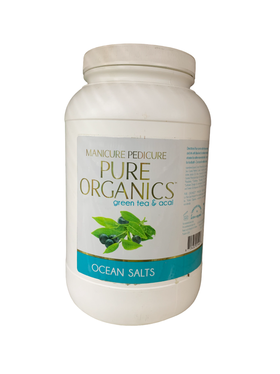 Lapalm Pure Organic Ocean Sea Salts Green Tea and Acai